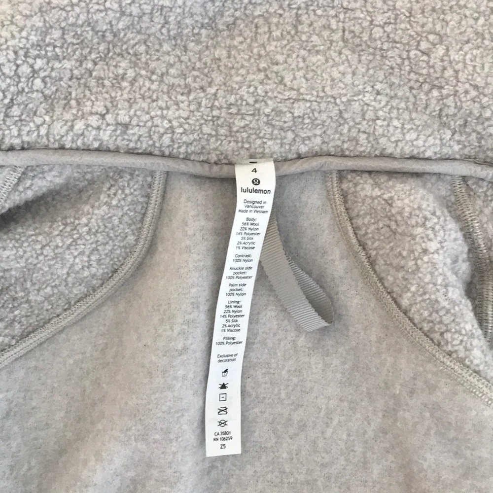 Lululemon grey jacket - Picture 2 of 6